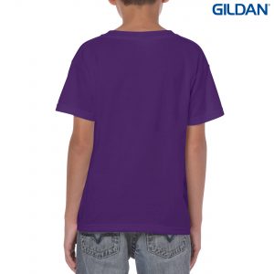The Gildan Heavy Cotton Youth T Shirt is a 50% cotton/50% polyester tee. Sizes 8 - 16. 26 colours. Great cost effective kids tees for printing and events.