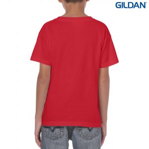 The Gildan Heavy Cotton Youth T Shirt is a 50% cotton/50% polyester tee. Sizes 8 - 16. 26 colours. Great cost effective kids tees for printing and events.