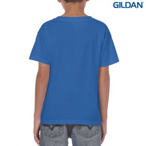 The Gildan Heavy Cotton Youth T Shirt is a 50% cotton/50% polyester tee. Sizes 8 - 16. 26 colours. Great cost effective kids tees for printing and events.