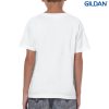 5000B Gildan Heavy Cotton Youth T-Shirt – White