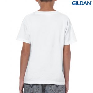 The Gildan Heavy Cotton Youth T Shirt is a 50% cotton/50% polyester tee. Sizes 8 - 16. 26 colours. Great cost effective kids tees for printing and events.