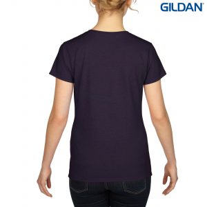 The Gildan Heavy Cotton Ladies T Shirt is a 180gsm cotton tee. Mens and kids available too. 20 colours. S - 3XL. Great branded heavy cotton tees from Gildan.