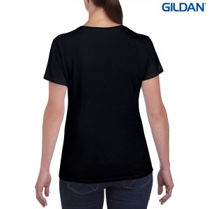 The Gildan Heavy Cotton Ladies T Shirt is a 180gsm cotton tee. Mens and kids available too. 20 colours. S - 3XL. Great branded heavy cotton tees from Gildan.