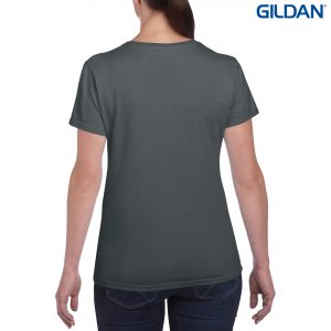 The Gildan Heavy Cotton Ladies T Shirt is a 180gsm cotton tee. Mens and kids available too. 20 colours. S - 3XL. Great branded heavy cotton tees from Gildan.