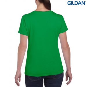 The Gildan Heavy Cotton Ladies T Shirt is a 180gsm cotton tee. Mens and kids available too. 20 colours. S - 3XL. Great branded heavy cotton tees from Gildan.