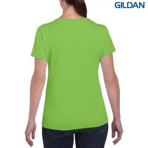 The Gildan Heavy Cotton Ladies T Shirt is a 180gsm cotton tee. Mens and kids available too. 20 colours. S - 3XL. Great branded heavy cotton tees from Gildan.
