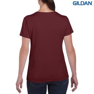 The Gildan Heavy Cotton Ladies T Shirt is a 180gsm cotton tee. Mens and kids available too. 20 colours. S - 3XL. Great branded heavy cotton tees from Gildan.