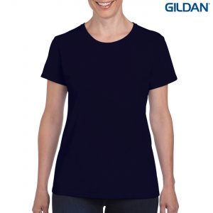 The Gildan Heavy Cotton Ladies T Shirt is a 180gsm cotton tee. Mens and kids available too. 20 colours. S - 3XL. Great branded heavy cotton tees from Gildan.