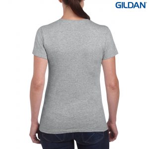 The Gildan Heavy Cotton Ladies T Shirt is a 180gsm cotton tee. Mens and kids available too. 20 colours. S - 3XL. Great branded heavy cotton tees from Gildan.