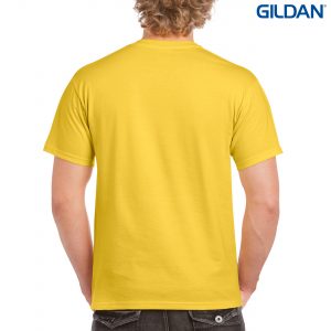 The Gildan Heavy Cotton Adult T Shirt is a 180gsm cotton tee.  Ladies and kids available too.  34 colours.  S - 5XL.  Great branded heavy cotton tees from Gildan.