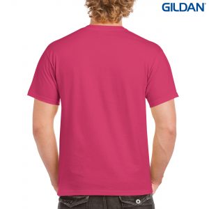 The Gildan Heavy Cotton Adult T Shirt is a 180gsm cotton tee.  Ladies and kids available too.  34 colours.  S - 5XL.  Great branded heavy cotton tees from Gildan.