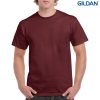 5000 Gildan Heavy Cotton Adult T Shirt – Maroon – Promotrenz