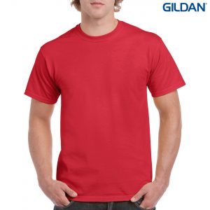 The Gildan Heavy Cotton Adult T Shirt is a 180gsm cotton tee.  Ladies and kids available too.  34 colours.  S - 5XL.  Great branded heavy cotton tees from Gildan.