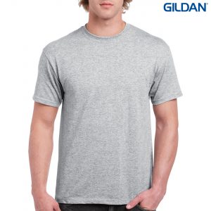 The Gildan Heavy Cotton Adult T Shirt is a 180gsm cotton tee. Ladies and kids available too. 34 colours. S - 5XL. Great branded heavy cotton tees from Gildan.