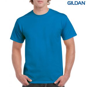 The Gildan Heavy Cotton Adult T Shirt is a 180gsm cotton tee. Ladies and kids available too. 34 colours. S - 5XL. Great branded heavy cotton tees from Gildan.