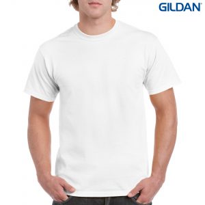 The Gildan Heavy Cotton Adult T Shirt is a 180gsm cotton tee.  Ladies and kids available too.  34 colours.  S - 5XL.  Great branded heavy cotton tees from Gildan.