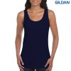 64200L Gildan Softstyle Ladies Tank Top Navy – Promotrenz