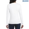64400L Gildan Softstyle Ladies Long Sleeve T Shirt White – Promotrenz