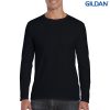 64400 Gildan Softstyle Adult Long Sleeve Tee Black – Promotrenz