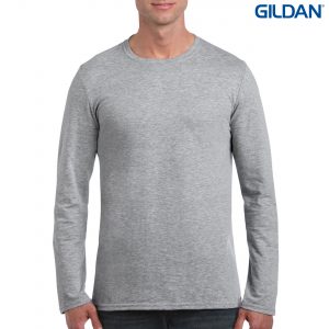 The Gildan Adult Long Sleeve T Shirt is a 100% cotton fitted long sleeve tee.  4 colours.  S - 3XL.  Great branded long sleeve tees from Gildan.