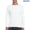 64400 Gildan Softstyle Adult Long Sleeve T Shirt – White – Promotrenz