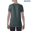 64550L Gildan Softstyle Ladies Deep Scoop T-Shirt Dark Heather – Promotrenz
