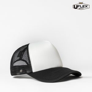 The UFlex Foam Trucker Cap is a 5 panel polyester/nylon trucker cap.  5 colours.   One size.  Great branded U-Flex headwear.