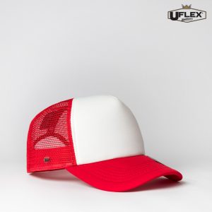 The UFlex Foam Trucker Cap is a 5 panel polyester/nylon trucker cap.  5 colours.   One size.  Great branded U-Flex headwear.