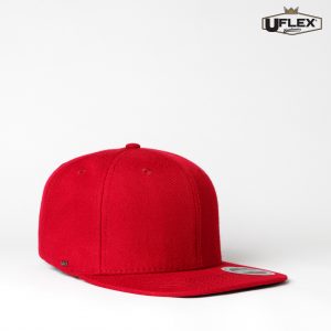 The UFlex Snap Back 6 Flat Peak Cap is an acrylic/wool constructed 6 panel cap.  Embroidery or transfer recommended.  9 colours. Great branded caps.