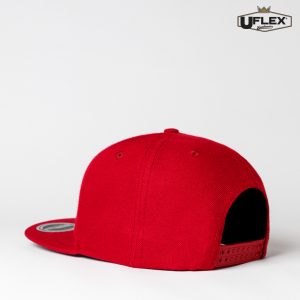 The UFlex Snap Back 6 Flat Peak Cap is an acrylic/wool constructed 6 panel cap.  Embroidery or transfer recommended.  9 colours. Great branded caps.