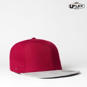 The UFlex Snap Back 6 Flat Peak Cap is an acrylic/wool constructed 6 panel cap. Embroidery or transfer recommended. 9 colours. Great branded caps.