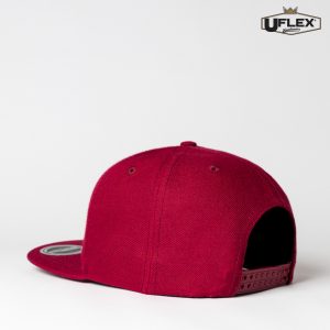 The UFlex Snap Back 6 Flat Peak Cap is an acrylic/wool constructed 6 panel cap. Embroidery or transfer recommended. 9 colours. Great branded caps.
