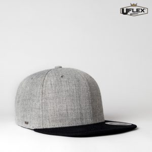 The Youth UFlex Snap Back 6 Flat Peak Cap is an acrylic/wool constructed 6 panel cap.  Embroidery or transfer recommended.  9 colours.