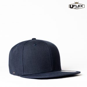 The UFlex Snap Back 6 Flat Peak Cap is an acrylic/wool constructed 6 panel cap.  Embroidery or transfer recommended.  9 colours. Great branded caps.