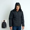 The Aurora Coronet Jacket is a 2 layer bonded outer.  Water resistant and breathable.  Available in Charcoal and Black.  Sizes XXS - 5XL.  Great winter jackets from Aurora range.