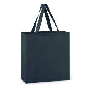 The Trends Collection Carnaby Cotton Tote Bag is an environmentally friendly supermarket bag.  11 colours.  Branded retail bags with company logo.