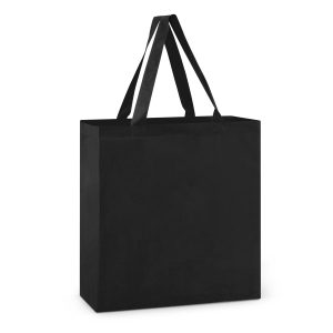 The Trends Collection Carnaby Cotton Tote Bag is an environmentally friendly supermarket bag.  11 colours.  Branded retail bags with company logo.