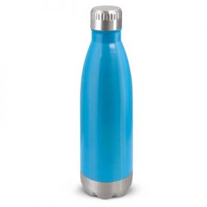 The Trends Mirage Steel Bottle is a 700ml drink bottle with timeless design.  Screw on lid.  14 colours.  Great branded metal drink bottles.