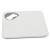 112382 Trends Collection Coaster Bottle Opener – White – Promotrenz