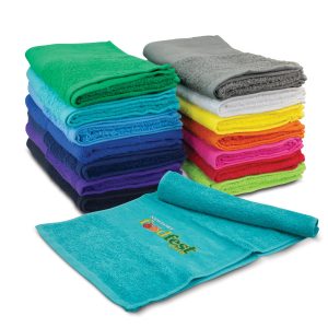 115103 Trends Collection Enduro Sports Towels - Promotrenz The Trends Collection Enduro Sports Towel is a luxurious sports towel made from 420gsm cotton terry towelling. 14 colours. Great branded sports towels.