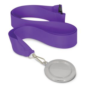 The Trends Collection Podium Medal is a 50mm diameter medal in 3 colours.  Lanyard in 11 colours.  Great branded medals for your events.