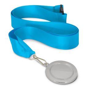 The Trends Collection Podium Medal is a 50mm diameter medal in 3 colours.  Lanyard in 11 colours.  Great branded medals for your events.