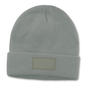 The Trends Collection Everest Beanie with Patch is a warm knitted acrylic beanie with roll up cuff. 4 colours. Great branded beanies with printed patch.