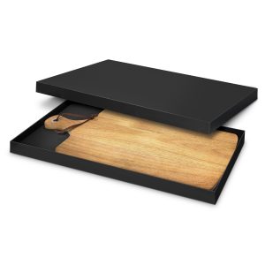The Trends Collection Villa Serving Board is a large serving board. Acacia wood. Laser Engraved. Great corporate gifts or practical branded boards for work.
