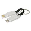 116102 Trends Collection Electron 3 in 1 Charging Cable – White – Promotrenz