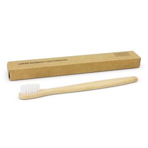 The Trends Collection Bamboo Toothbrush is an eco friendly tooth brush available in 2 sizes.  Printed or engraving options.  Great eco toothbrushes.