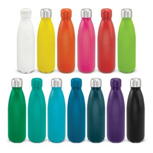 The Trends Collection Mirage Powder Coated Vacuum Bottle is a premium quality 500ml vacuum stainless steel bottle.  13 colours.  Great branded products.