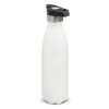 116525 Trends Collection Mirage Powder Coated Vacuum Bottle Push on Lid- White – Promotrenz