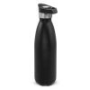 116525 Trends Collection Mirage Powder Coated Vacuum Bottle Push on Lid – Black – Promotrenz