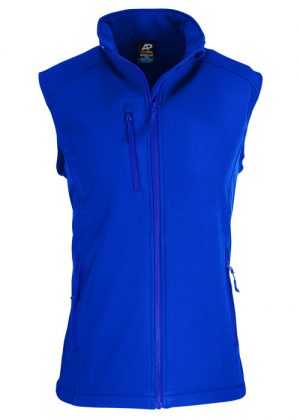 The Aussie Pacific Mens Olympus Softshell Vest is a 320gm 3 layer performance softshell. 4 colours. S - 5XL. Great Aussie Pacific softshell jackets.